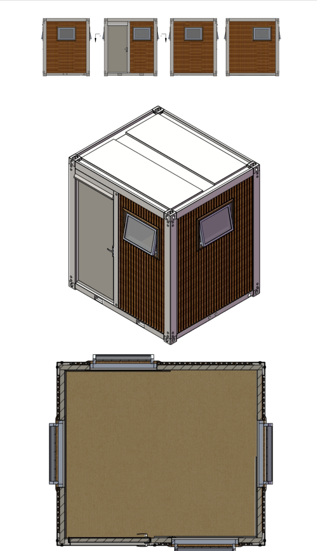 7' X 6' office
