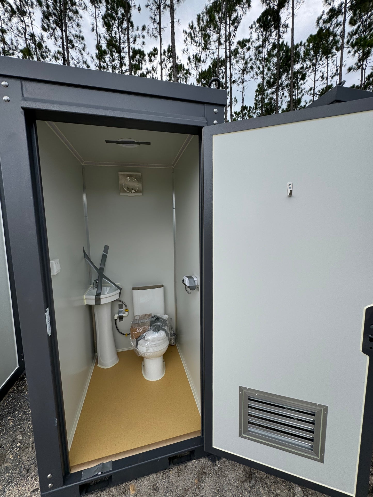Prefabricated Single Stall Toilet