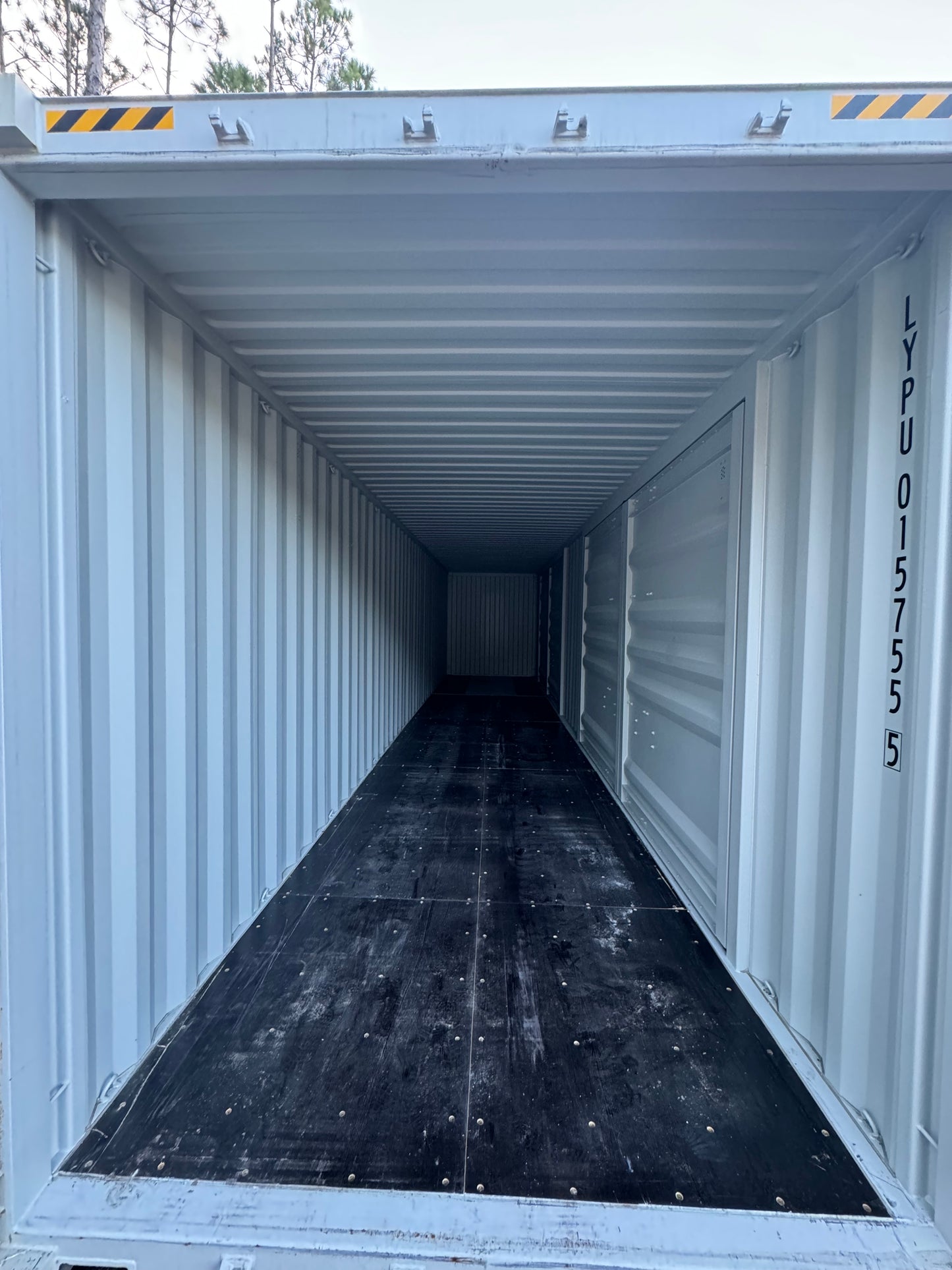 40' high cube 2 door shipping container