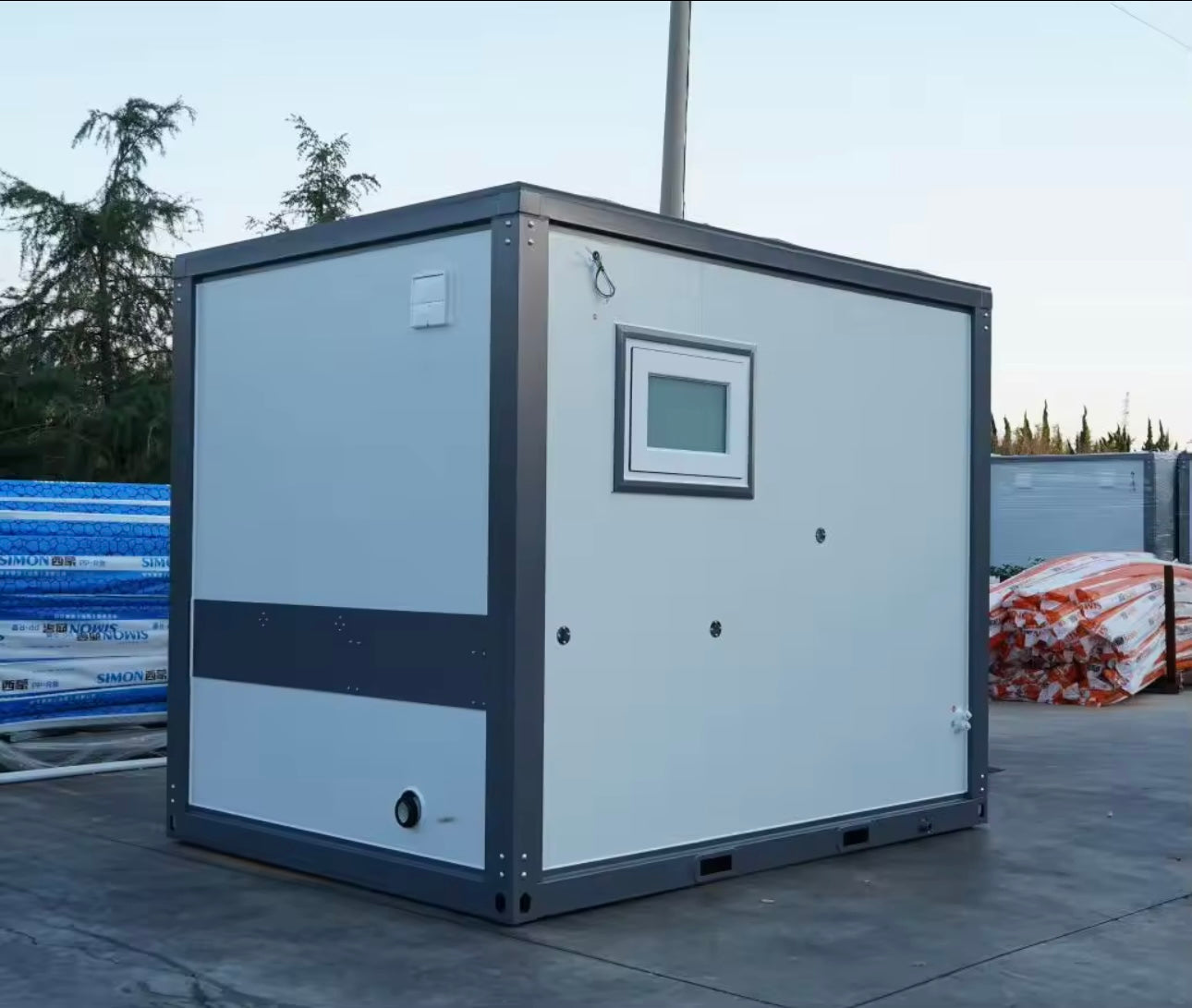 Prefabricated Large Handicap Accessible Toilet Unit