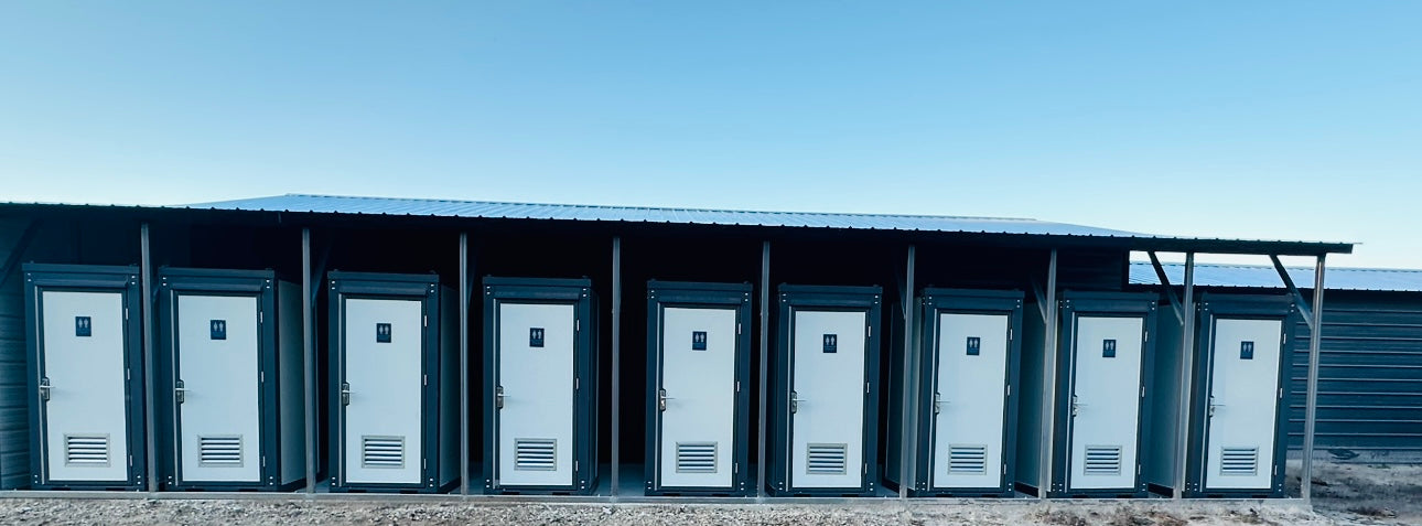 Prefabricated Single Stall Toilet